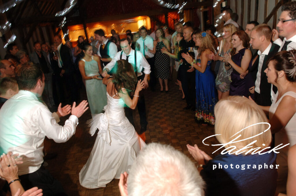 Katherine wedding dancing knebworth barns