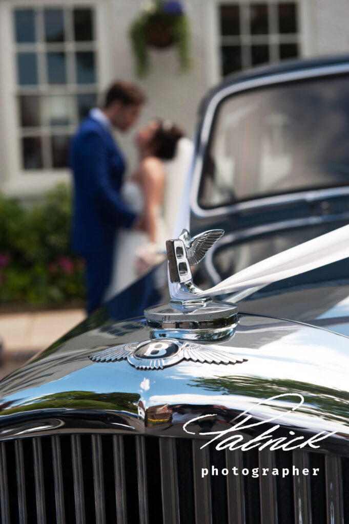 Bentley st Michael manor bride and groom